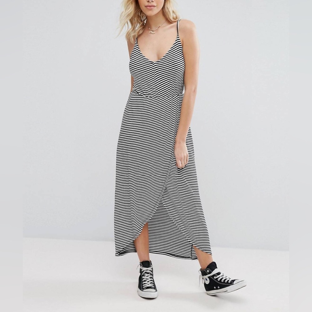 Superdry Maxi Dress with Cross front